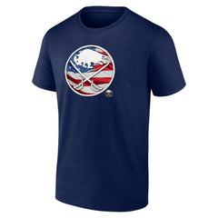 Buffalo Sabres Banner Wave Logo T-Shirt