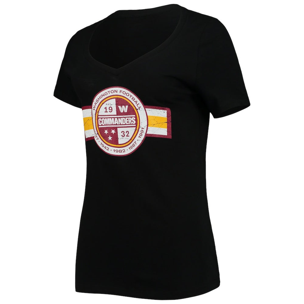 NFL Washington Commanders Women's V-Neck T-Shirt