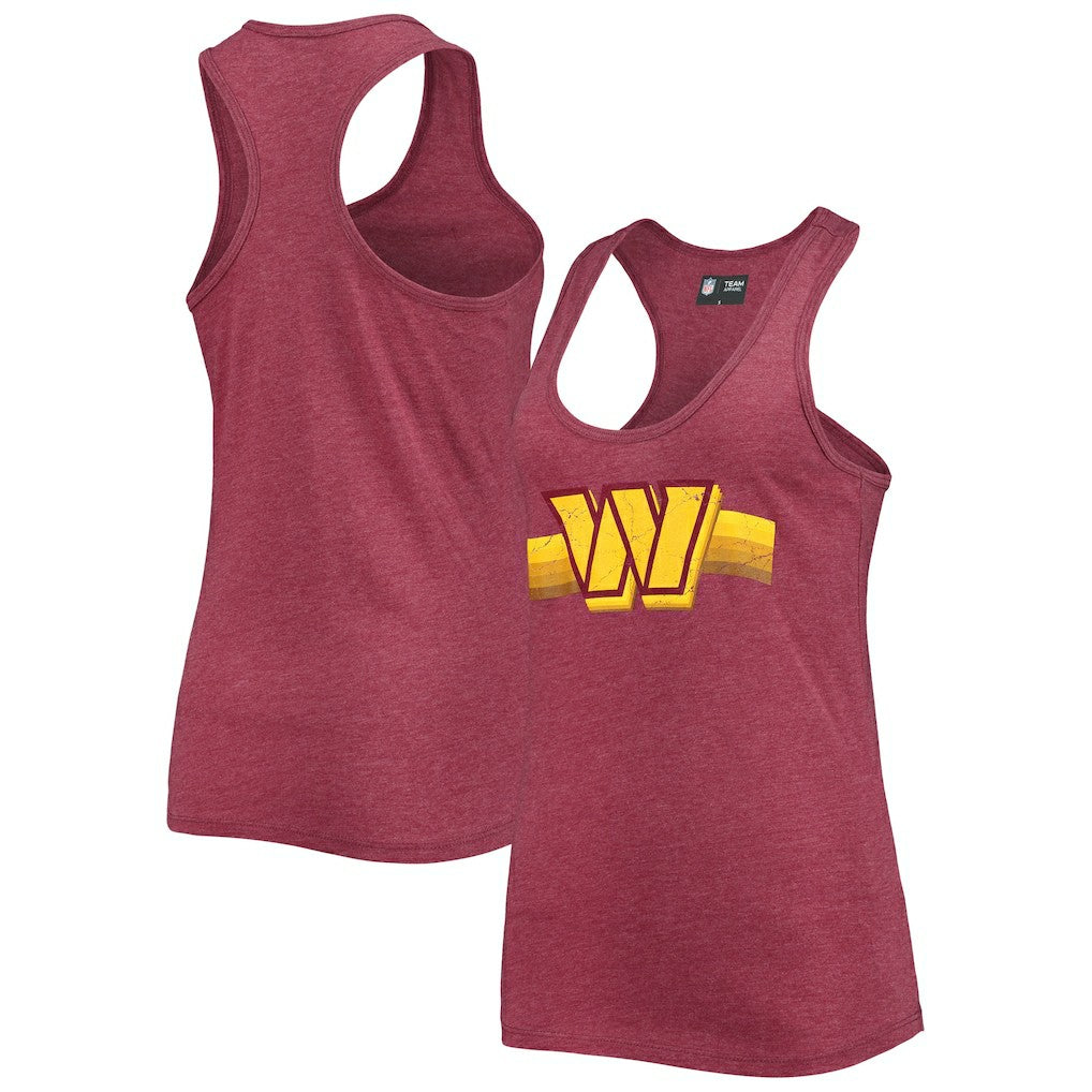 NFL Washington Commanders Women's Scoop Neck Racerback Tank Top