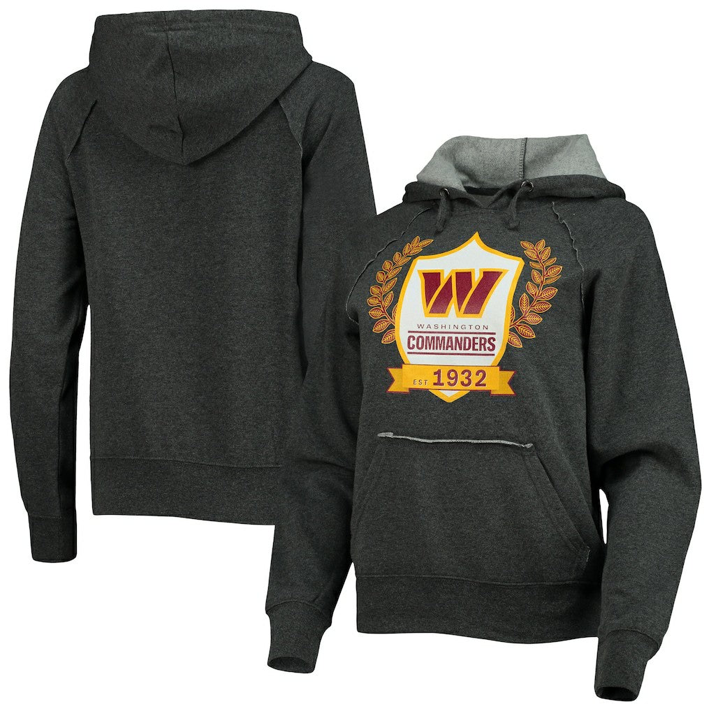 NFL Washington Commanders Women's Raglan Pullover Hoodie