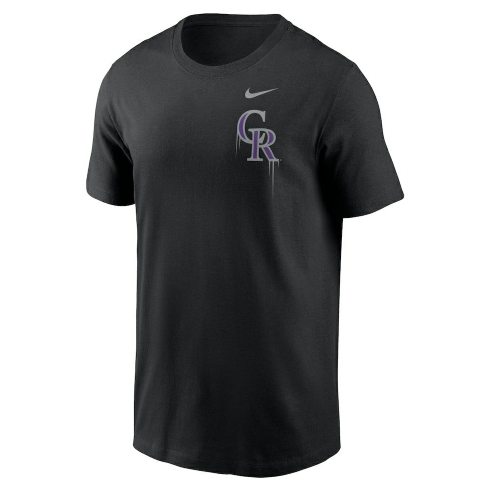 Colorado Rockies Mile High Local Team T-Shirt - Black | Nike