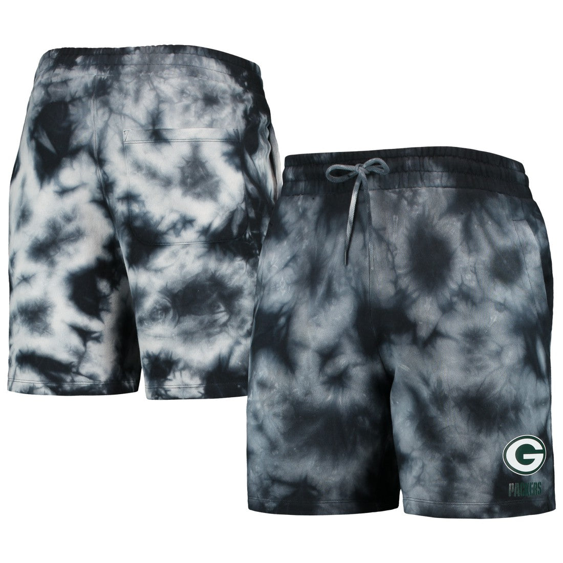 NFL Green Bay Packers Tie-Dye Shorts