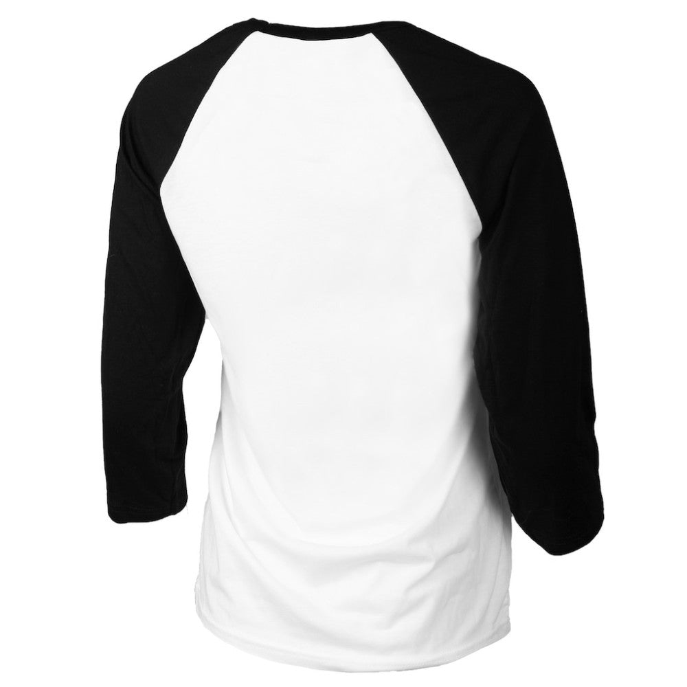Pittsburgh Pirates Tiny Turnip Youth Stacked Raglan 3/4 Sleeve T-Shirt - White/Black