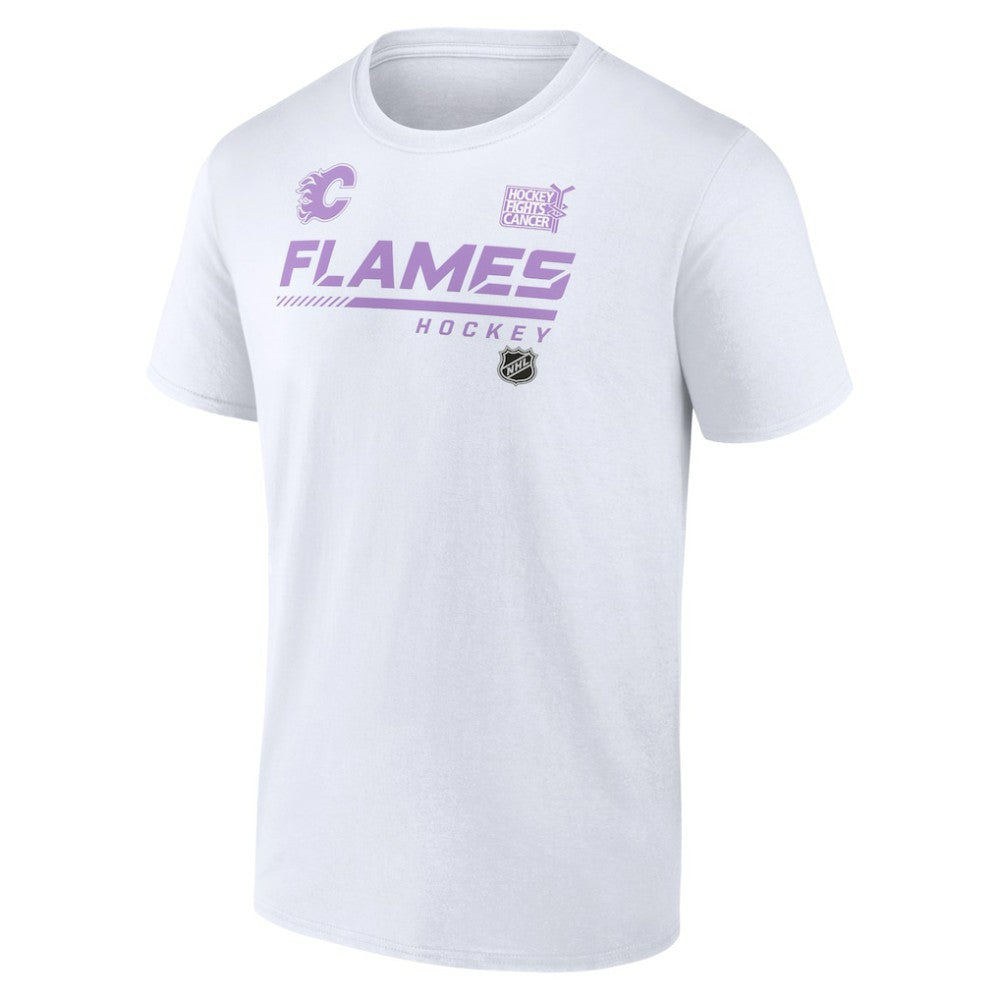 Calgary Flames NHL Hockey Fights Cancer T-Shirt