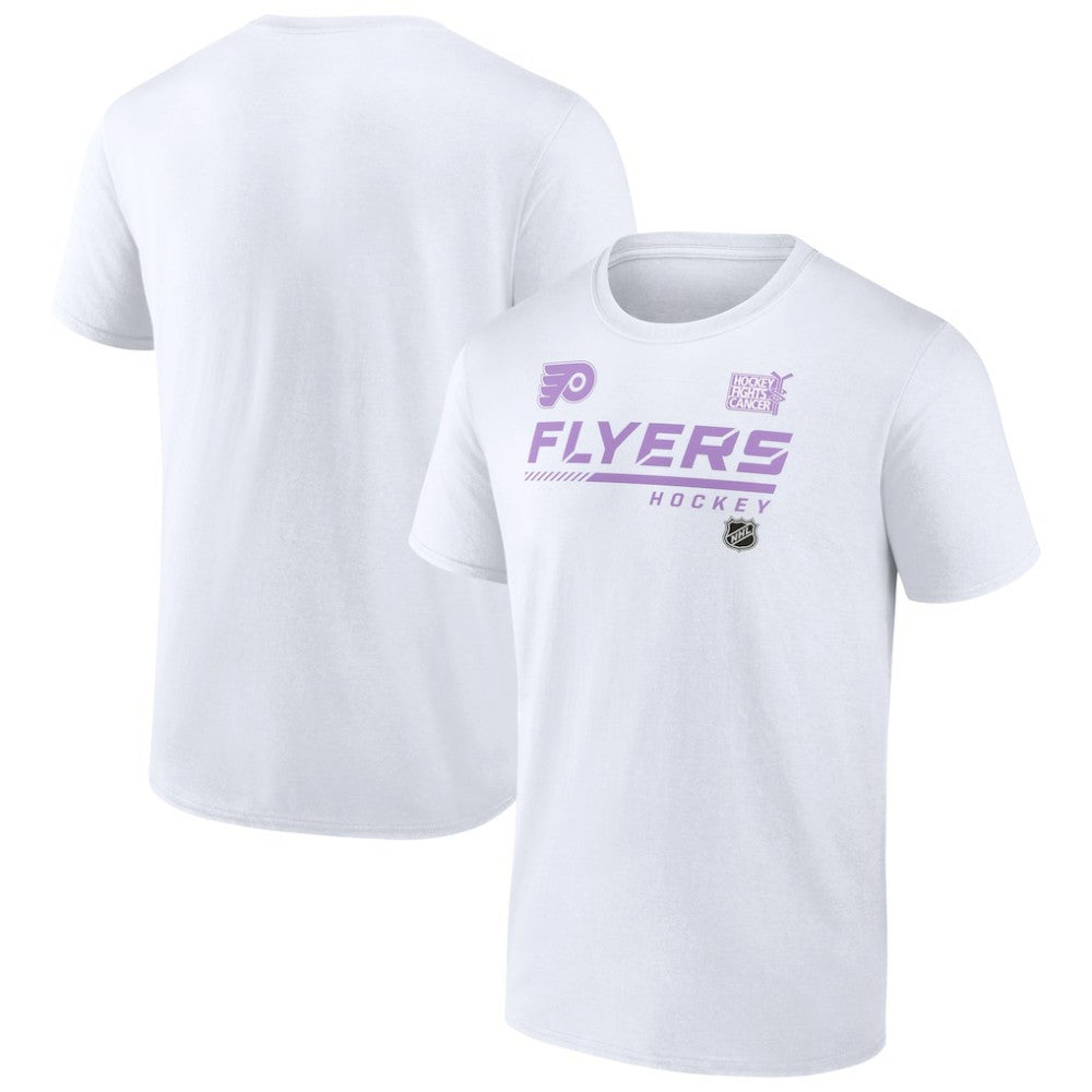 Philadelphia Flyers NHL Hockey Fights Cancer T-Shirt