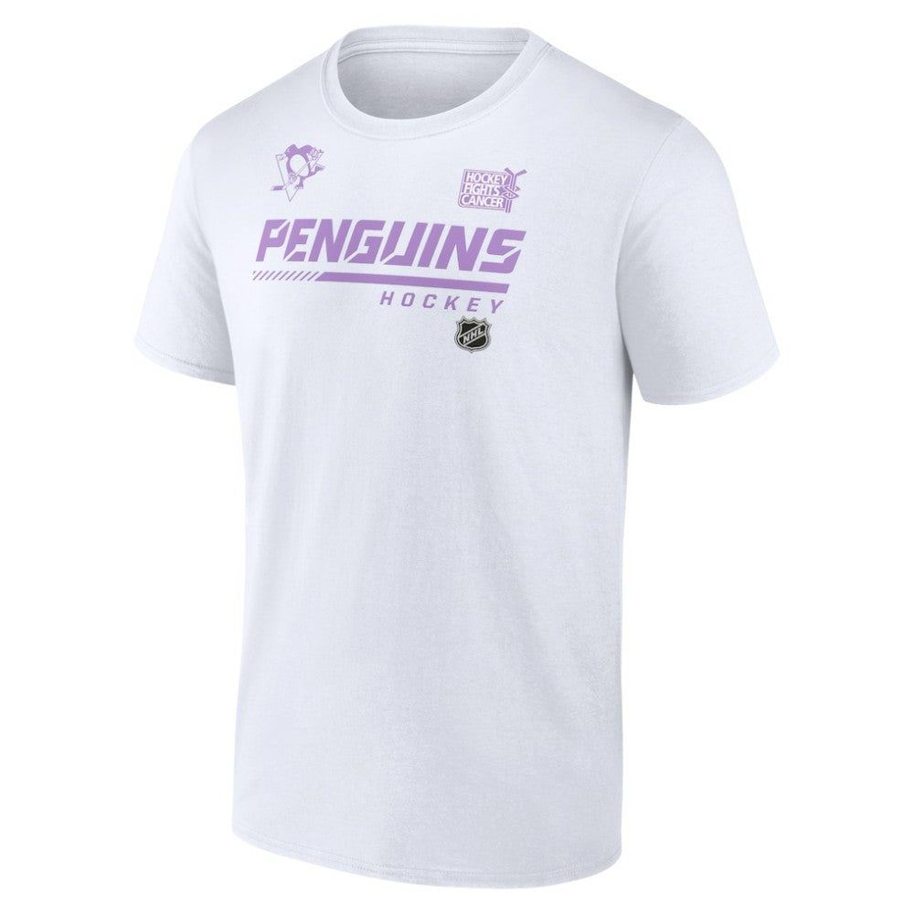 Pittsburgh Penguins NHL Hockey Fights Cancer T-Shirt
