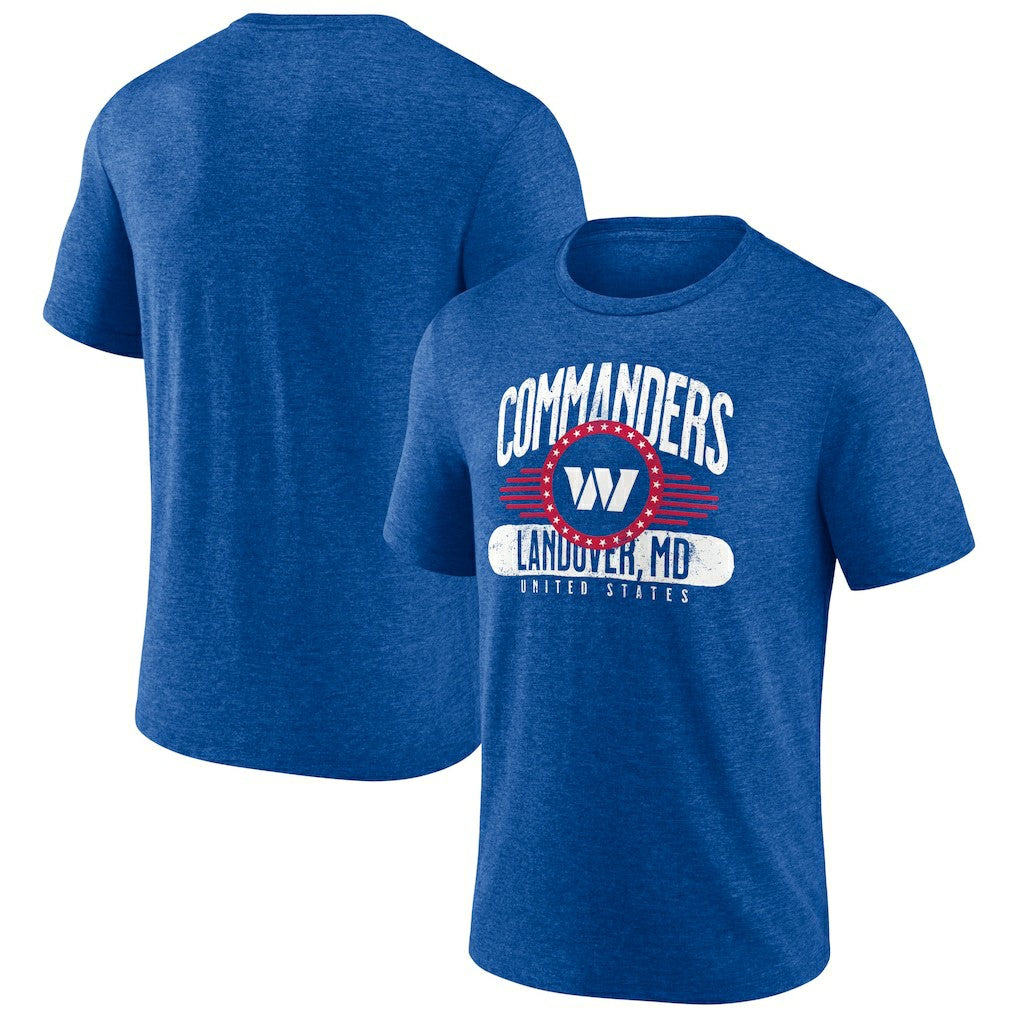 NFL Washington Commanders Badge of Honor Tri-Blend T-Shirt