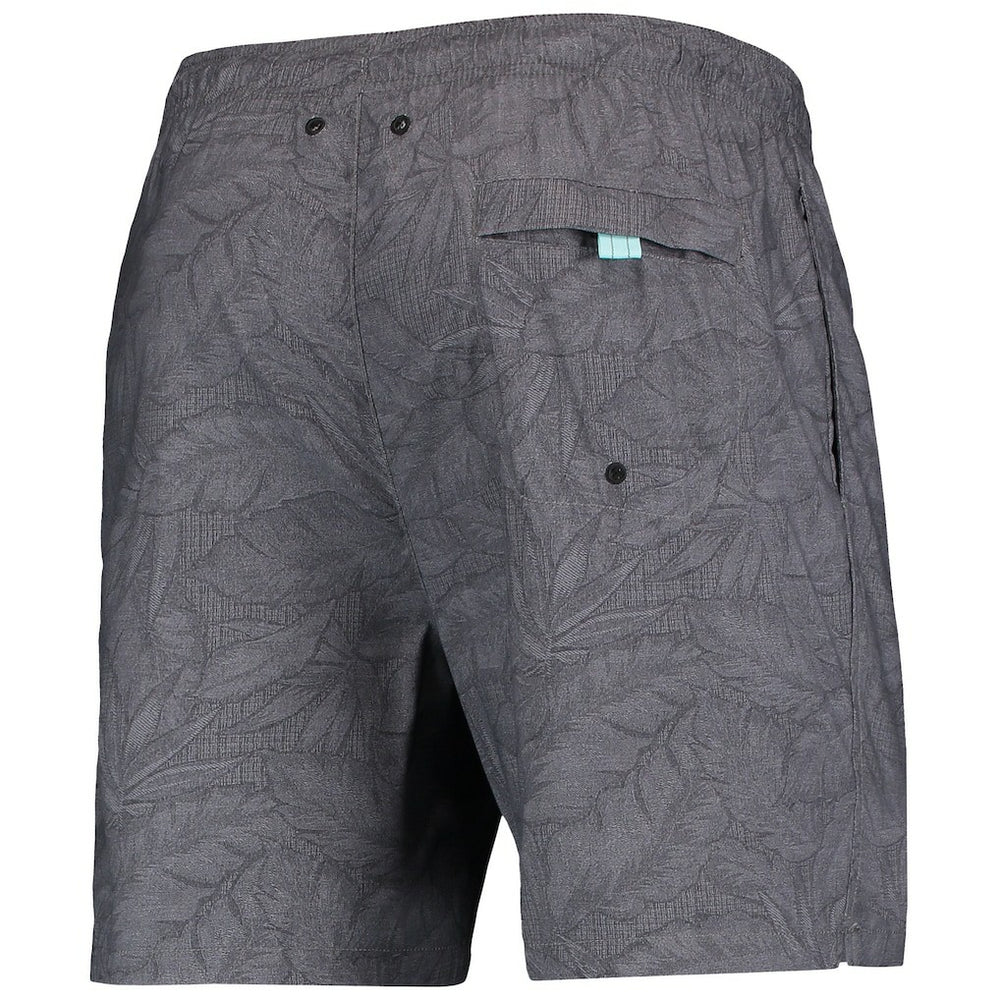 NFL Las Vegas Raiders Naples Layered Leaves Swim Trunks