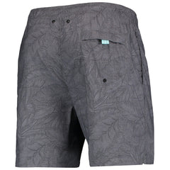 NFL Las Vegas Raiders Naples Layered Leaves Swim Trunks