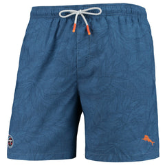 NFL Tennessee Titans Naples Layered Leaves Swim Trunks
