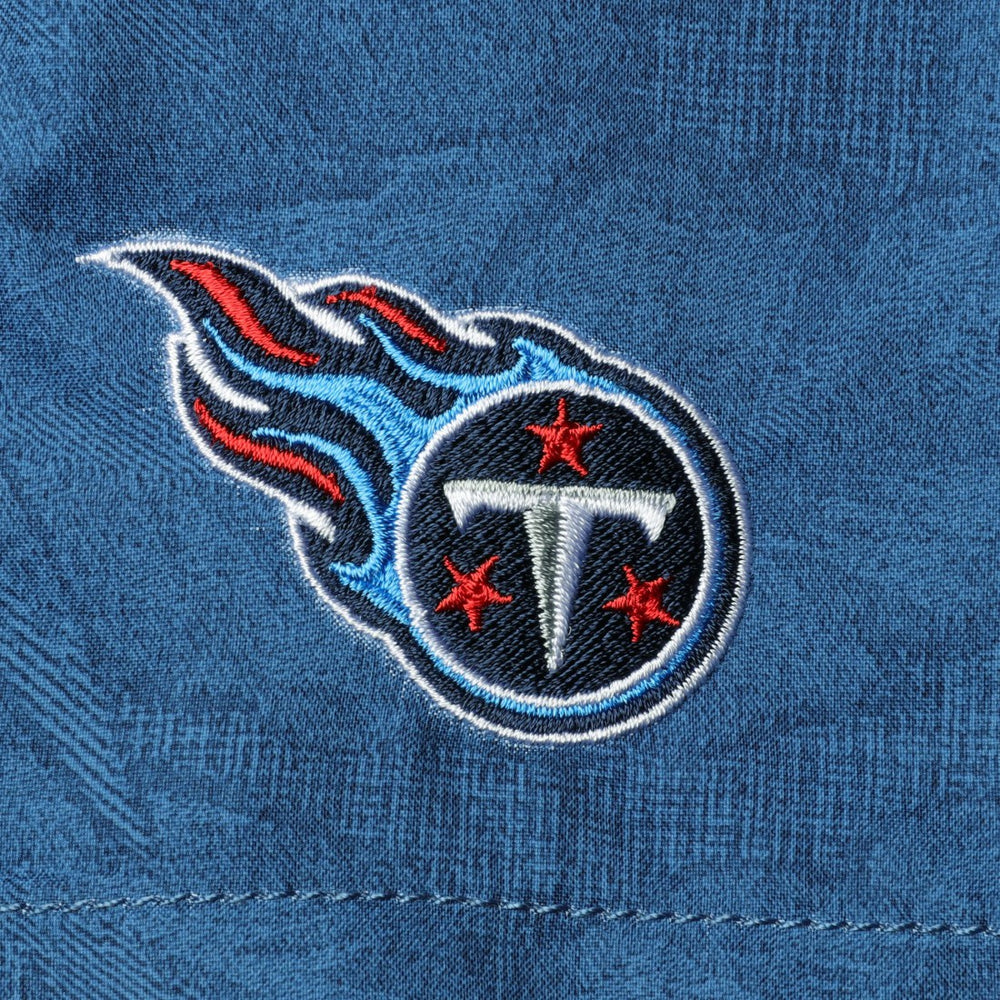 NFL Tennessee Titans Naples Layered Leaves Swim Trunks