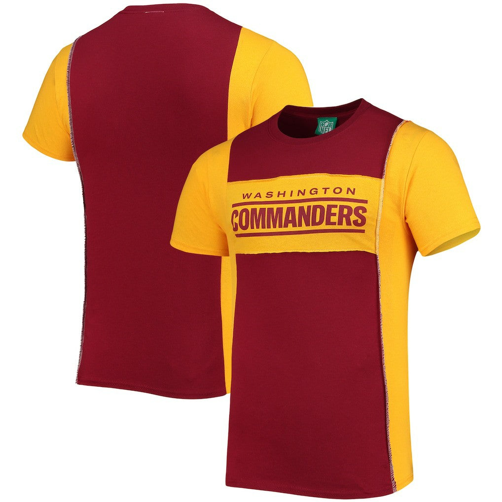 NFL Washington Commanders Refried Apparel Split Side T-Shirt