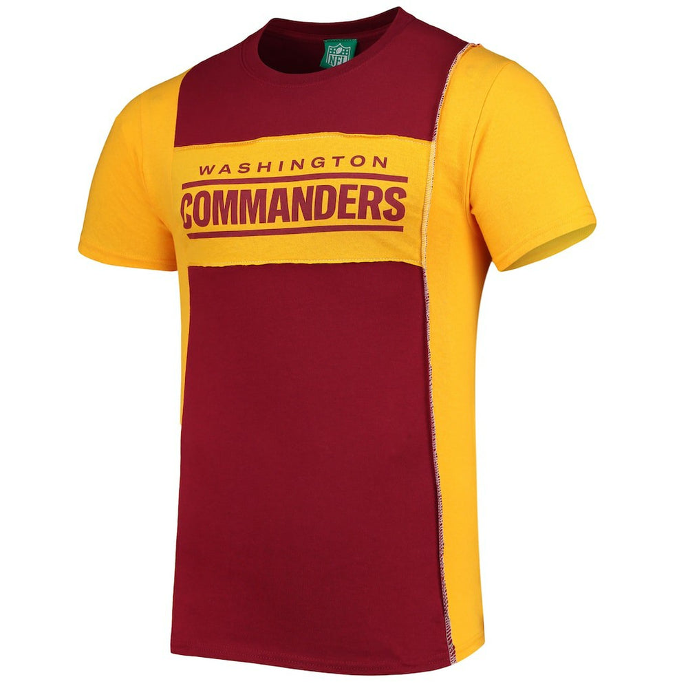 NFL Washington Commanders Refried Apparel Split Side T-Shirt