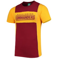 NFL Washington Commanders Refried Apparel Split Side T-Shirt