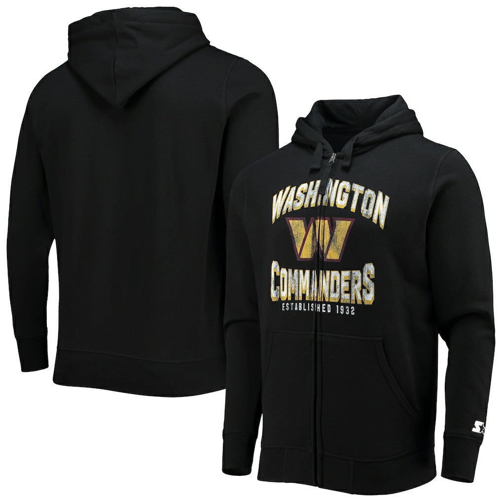NFL Washington Commanders Starter Post-Season Full-Zip Hoodie