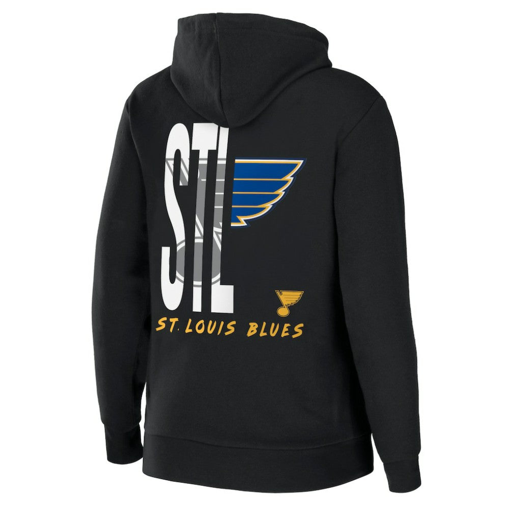 St. Louis Blues WEAR by Erin Andrews Women's Sponge Fleece Full-Zip Hoodie