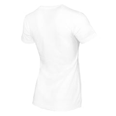 Cincinnati Reds Tiny Turnip Women's Peace Love Baseball T-Shirt - White