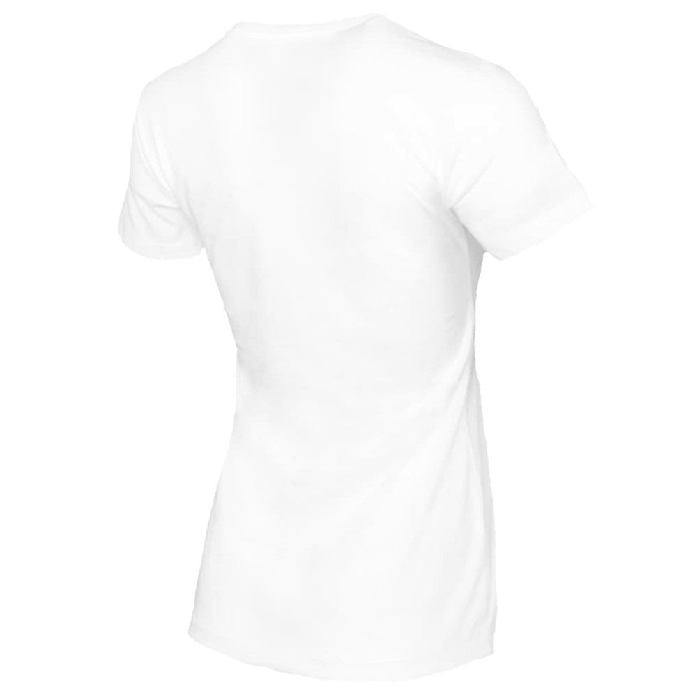 Detroit Tigers Tiny Turnip Women's Stacked T-Shirt - White