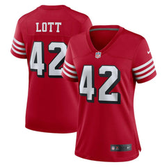 NFL San Francisco 49ers Ronnie Lott  Women's Alternate Game Jersey
