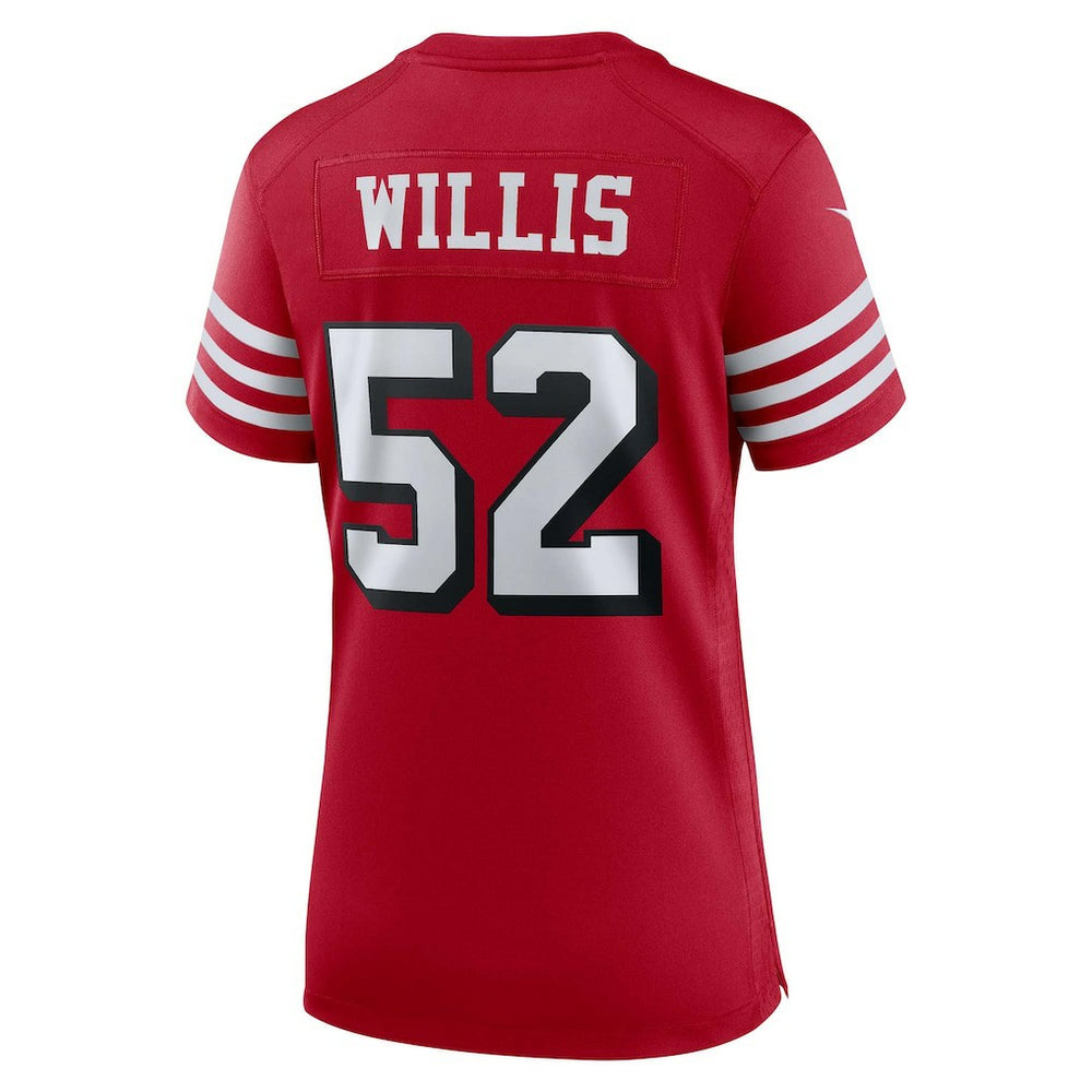 NFL San Francisco 49ers Patrick Willis  Women's Alternate Game Jersey