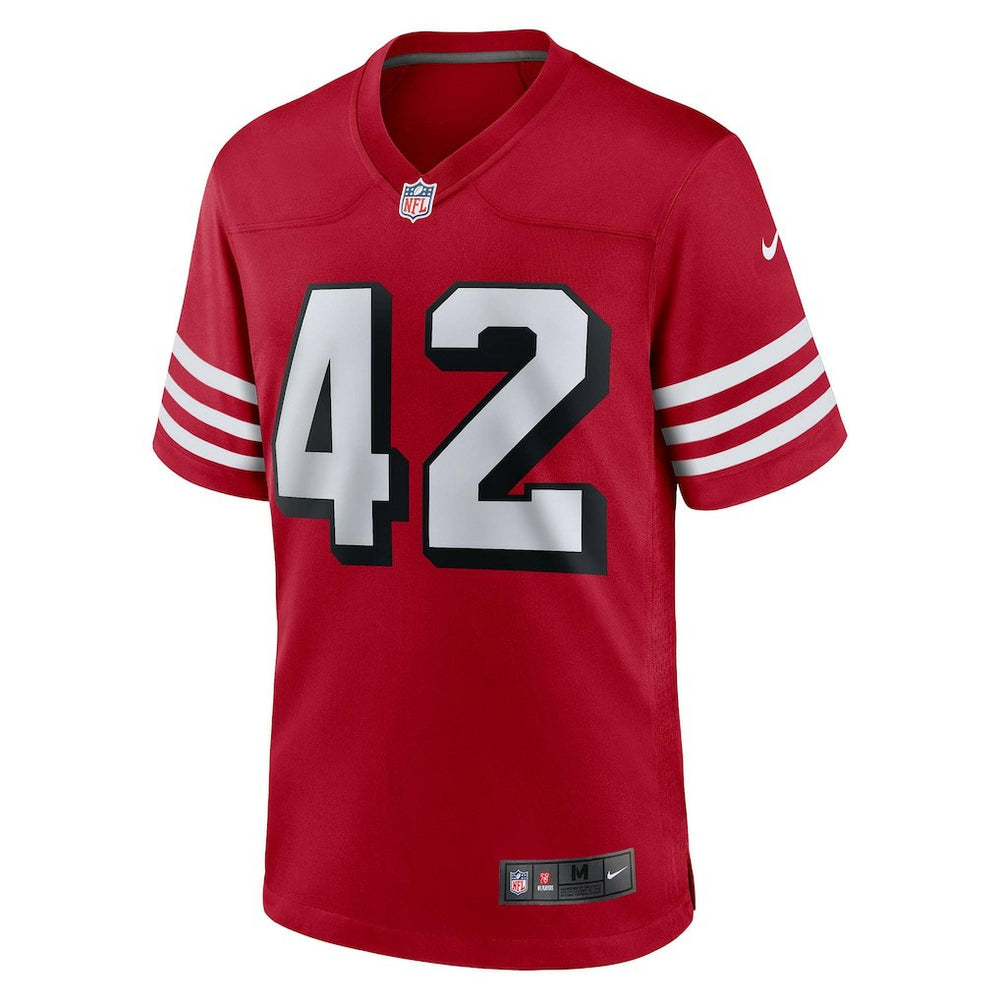 NFL San Francisco 49ers Ronnie Lott  Retired Player Alternate Game Jersey