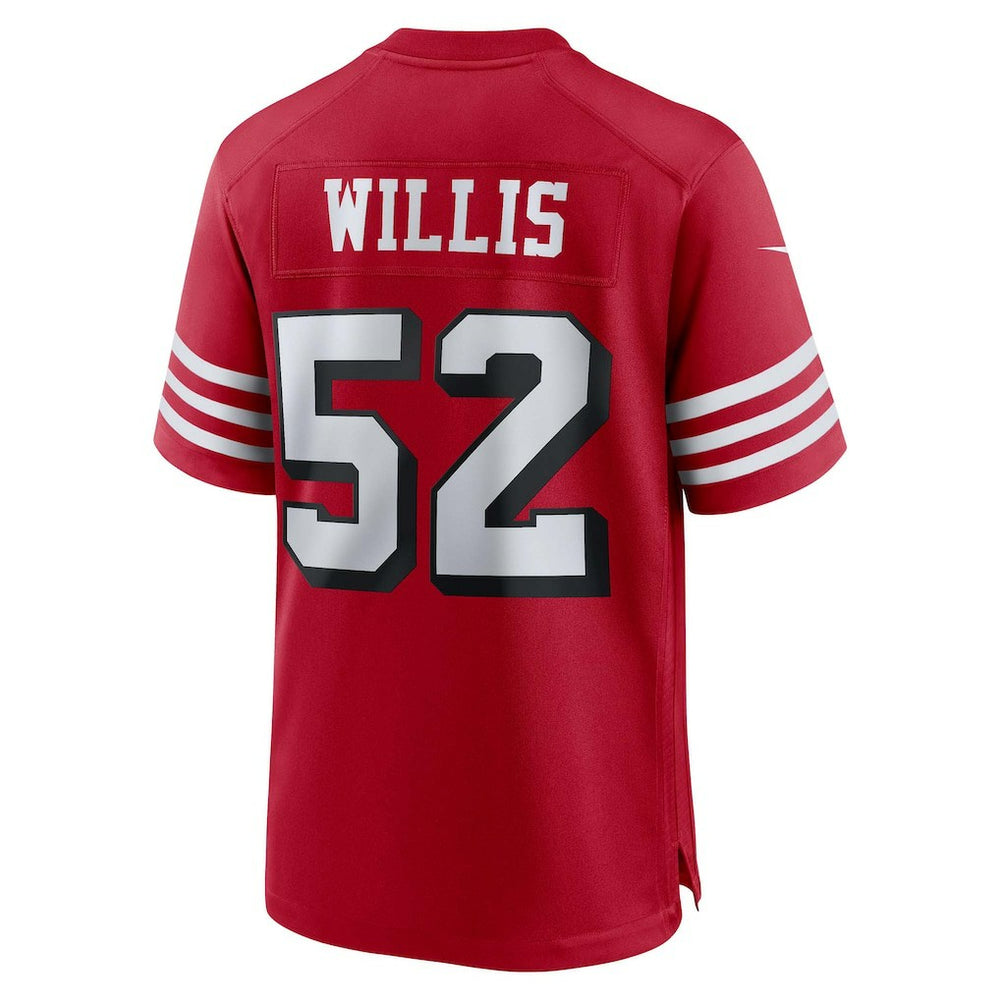 NFL San Francisco 49ers Patrick Willis  Retired Player Alternate Game Jersey