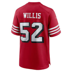 NFL San Francisco 49ers Patrick Willis  Retired Player Alternate Game Jersey