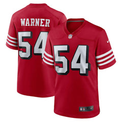 NFL San Francisco 49ers Fred Warner  Alternate Game Jersey