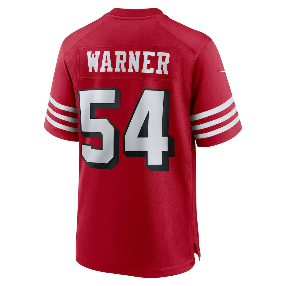 NFL San Francisco 49ers Fred Warner  Alternate Game Jersey