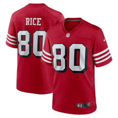NFL San Francisco 49ers Jerry Rice  Retired Player Alternate Game Jersey
