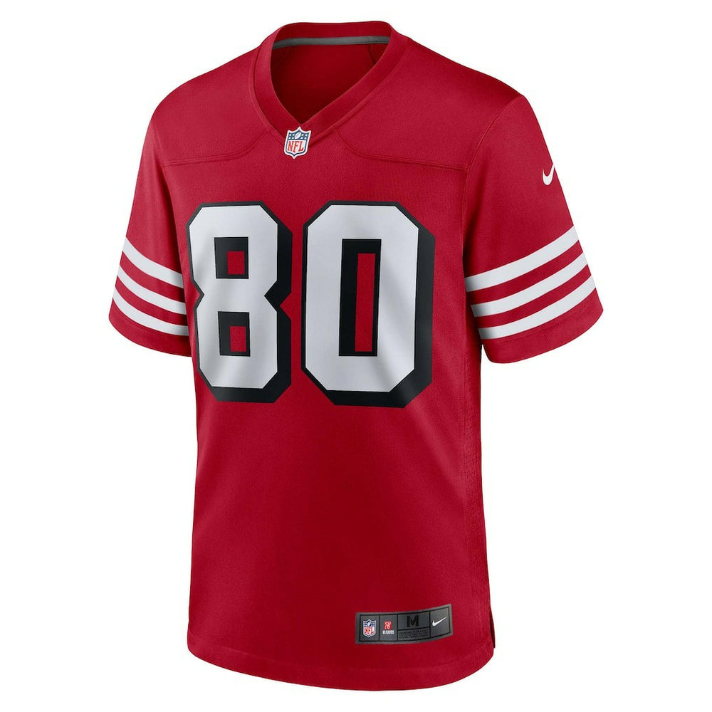 NFL San Francisco 49ers Jerry Rice  Retired Player Alternate Game Jersey