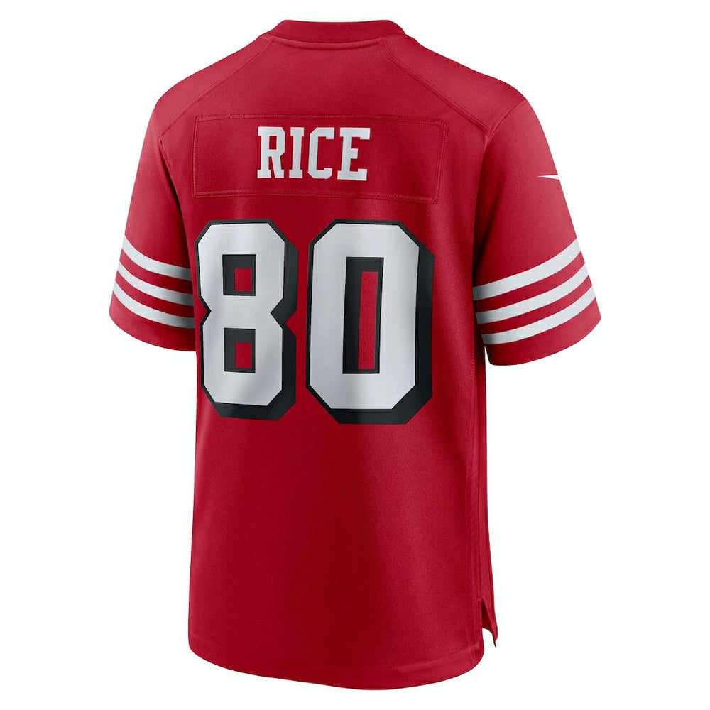NFL San Francisco 49ers Jerry Rice  Retired Player Alternate Game Jersey