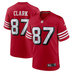NFL San Francisco 49ers Dwight Clark  Retired Player Alternate Game Jersey
