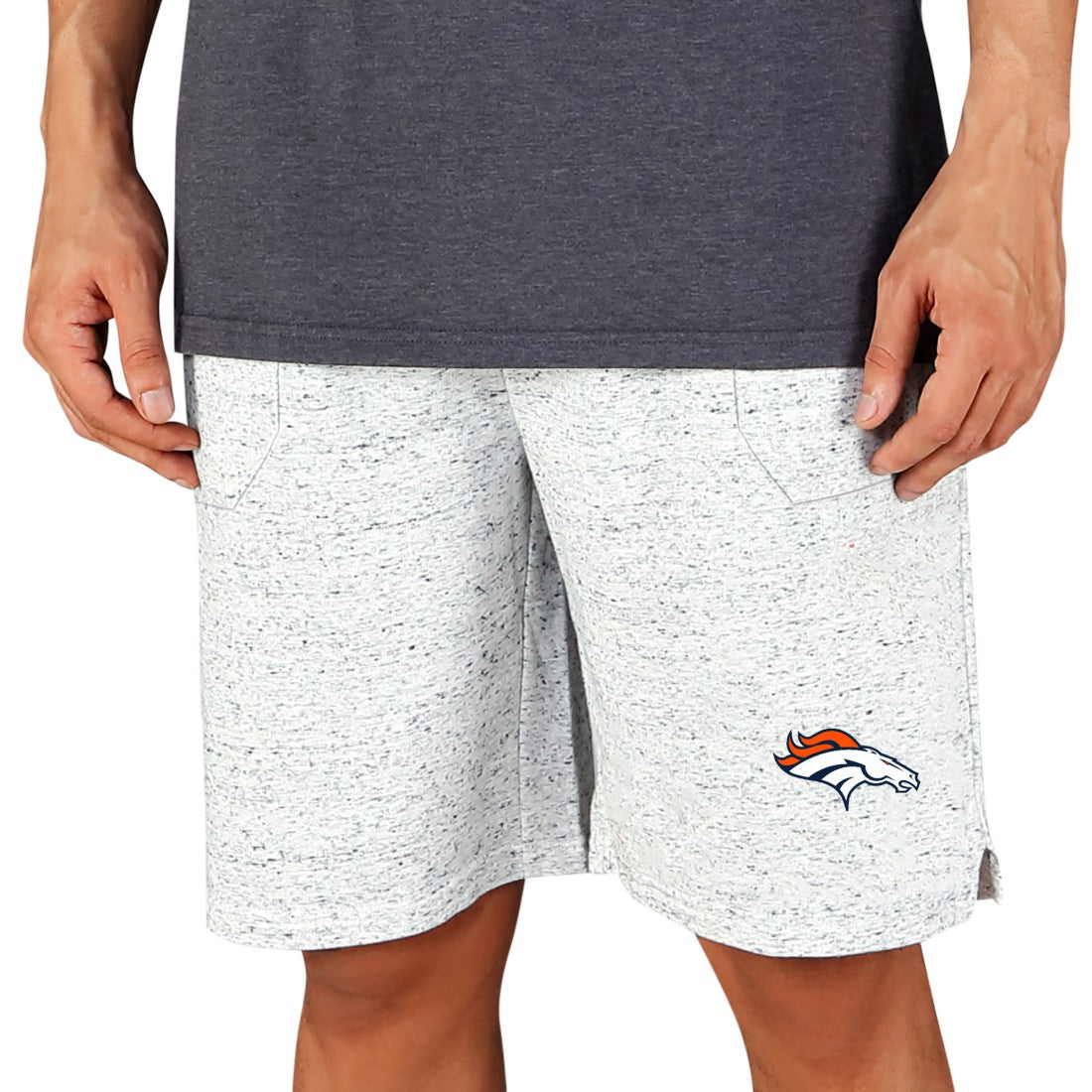 NFL Denver Broncos Concepts Sport Throttle Knit Jam Shorts