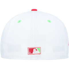 Washington Nationals  Robert F. Kennedy Memorial Stadium Strawberry Lolli 59FIFTY Fitted Hat - White/Coral | New Era