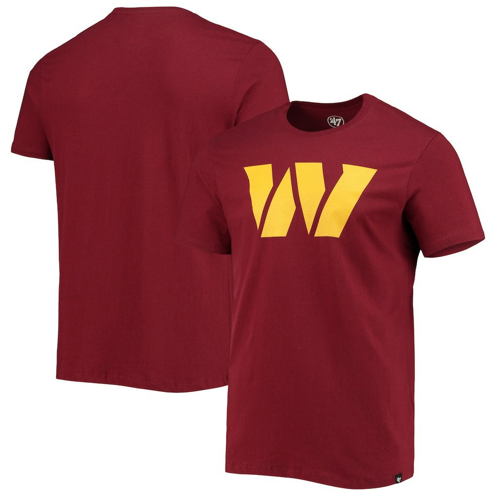 NFL Washington Commanders '47 Logo Imprint Super Rival T-Shirt