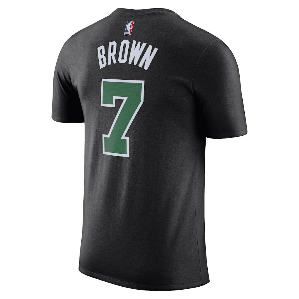 Jaylen Brown Boston Celtics Jordan Brand 2022/23 Statement Edition Name & Number T-Shirt - Black for sale
