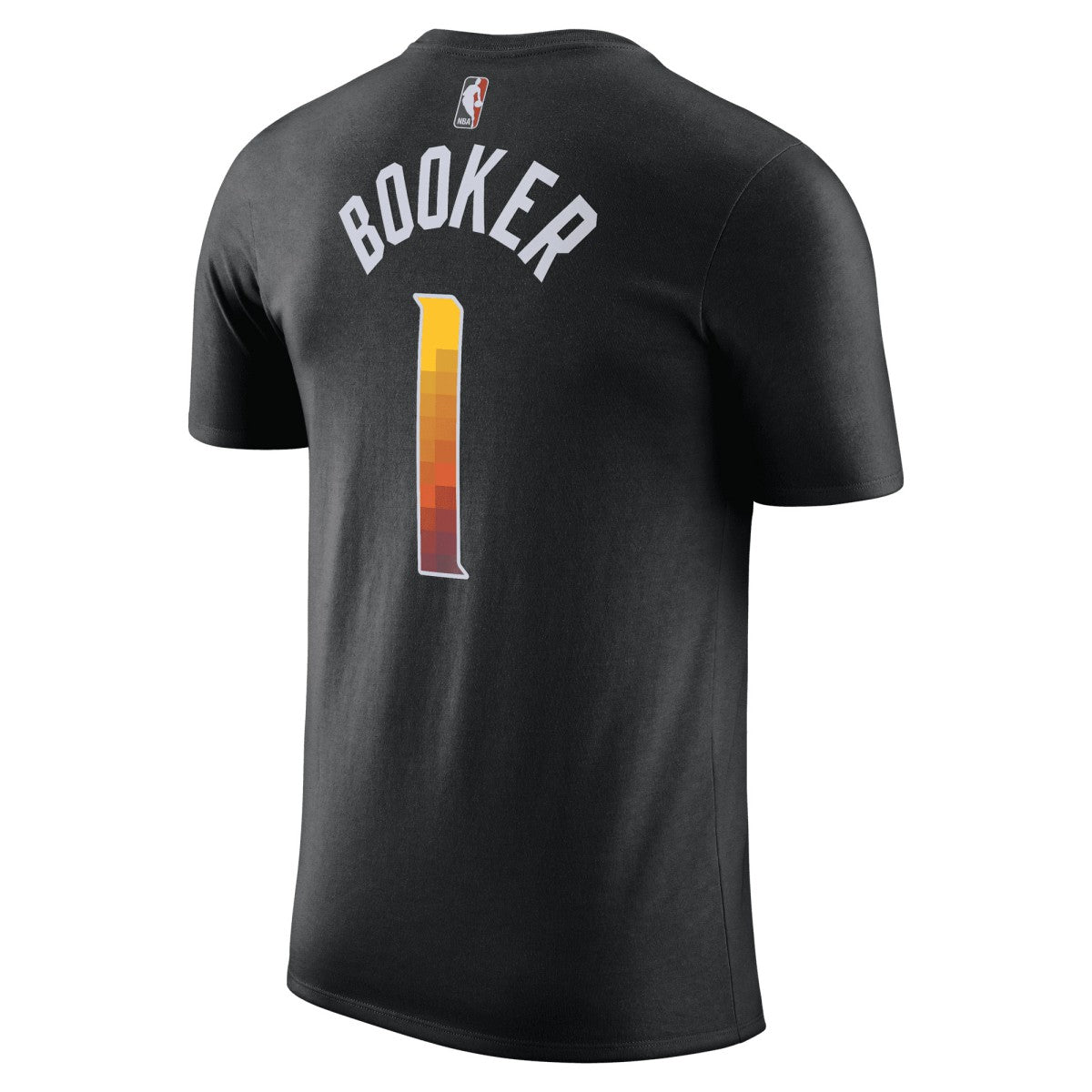 Devin Booker Phoenix Suns Jordan Brand 2022/23 Statement Edition Name & Number T-Shirt - Black cheap