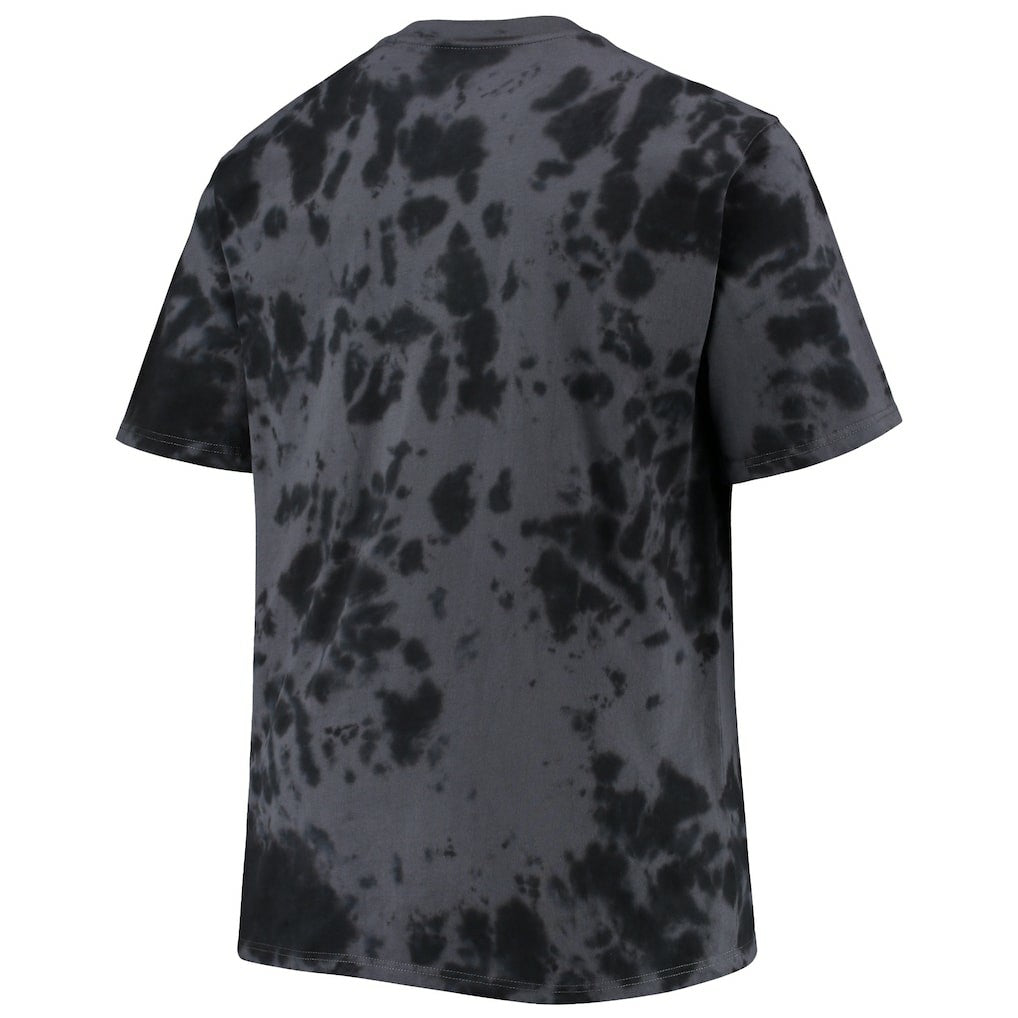 Philadelphia 76ers Big & Tall Marble Dye Tonal Performance T-Shirt - Black sale