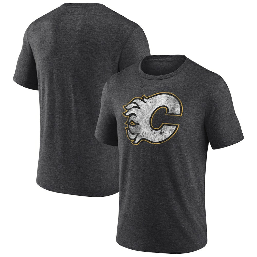 Calgary Flames Wraparound Tri-Blend T-Shirt