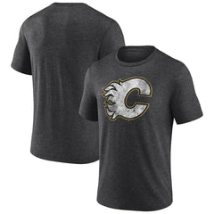 Calgary Flames Wraparound Tri-Blend T-Shirt