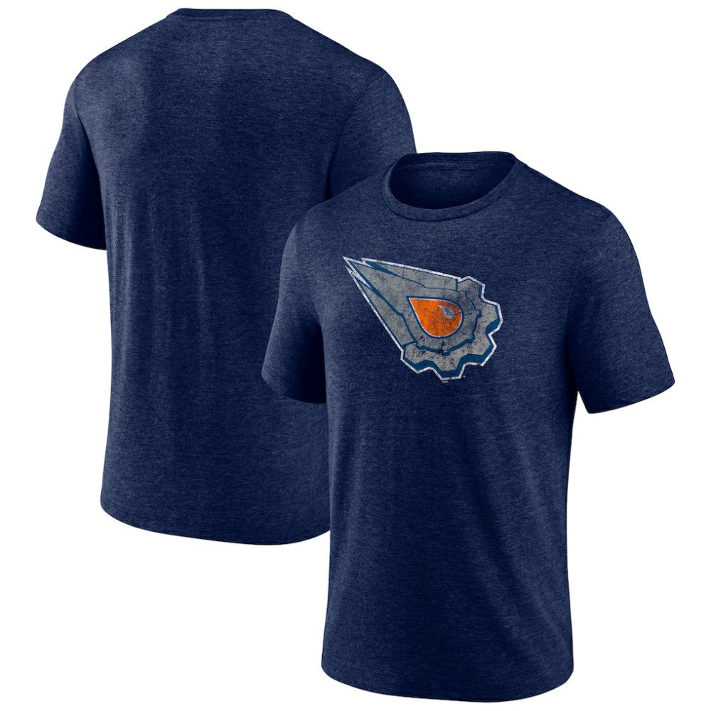 Edmonton Oilers Wraparound Tri-Blend T-Shirt