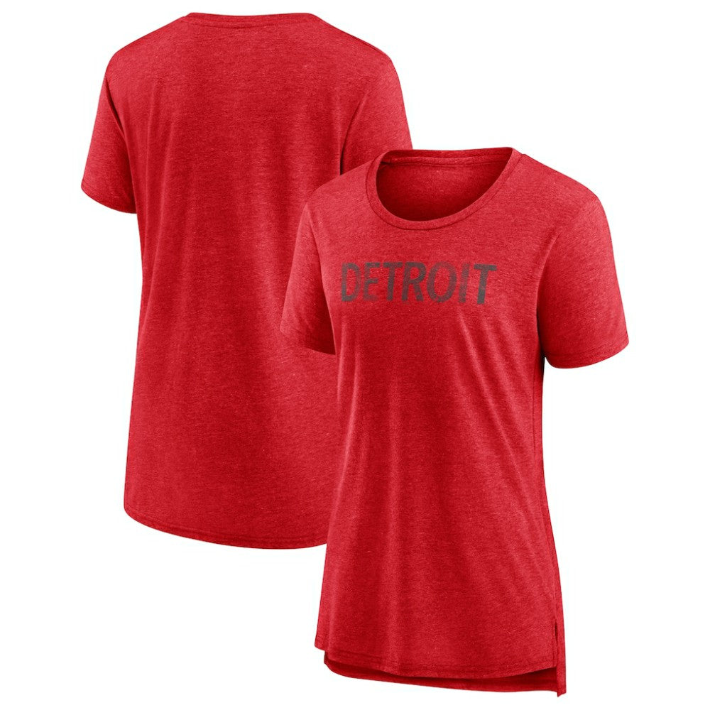 Detroit Red Wings Women's Slow Whistle Tri-Blend T-Shirt