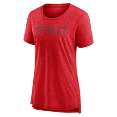 Detroit Red Wings Women's Slow Whistle Tri-Blend T-Shirt