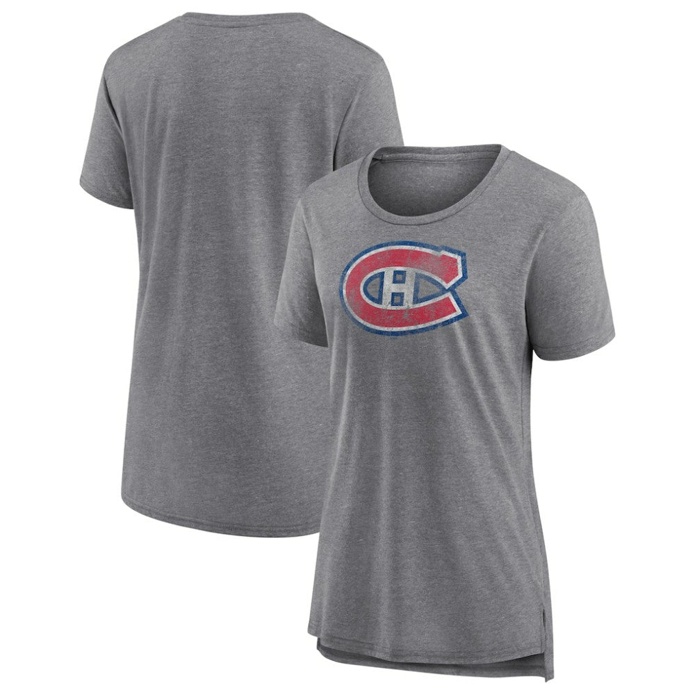 Montreal Canadiens Women's Slow Whistle Tri-Blend T-Shirt