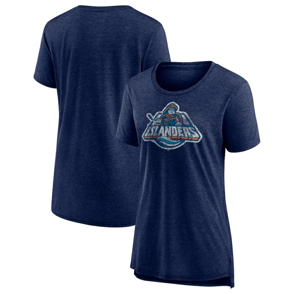 New York Islanders Women's Slow Whistle Tri-Blend T-Shirt