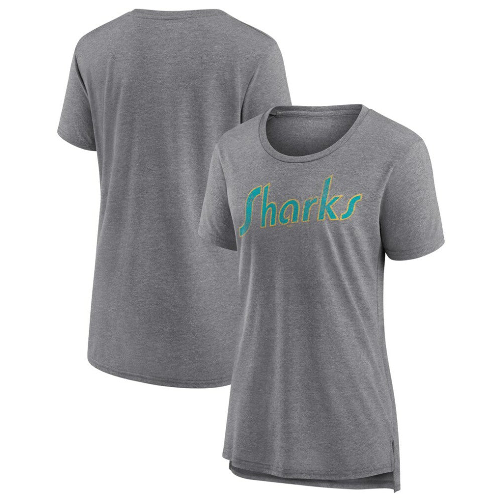 San Jose Sharks Women's Slow Whistle Tri-Blend T-Shirt