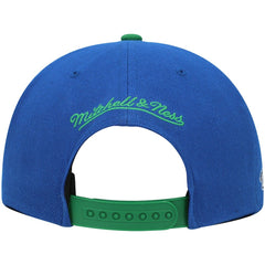 Dallas Mavericks Hardwood Classics Snapback Hat sale - Blue/Green | Mitchell & Ness on sale