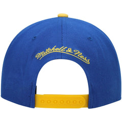 Golden State Warriors Hardwood Classics Snapback Hat sale - Royal/Gold | Mitchell & Ness outlet