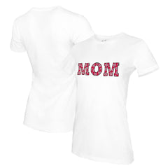 Washington Nationals Tiny Turnip Women's Mom T-Shirt - White